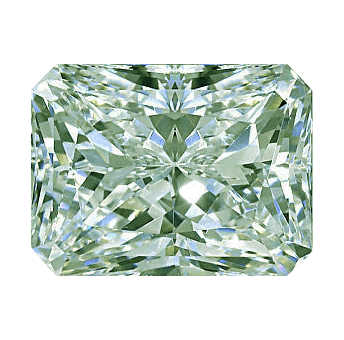 Rectangular Radiant diamond
